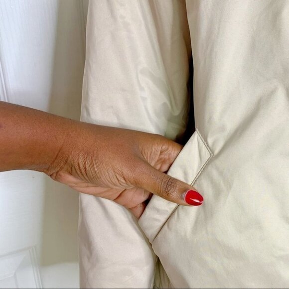 YOUR SIXTH SENSE German winter neutral cream jacket women size 8 - Picture 10 of 13